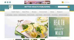 Desktop Screenshot of betterhealthpublishing.com